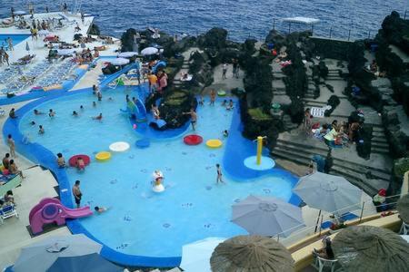 Ocean View/Duplex/Piscine/Tennis Zone Vip Funchal Exterior photo